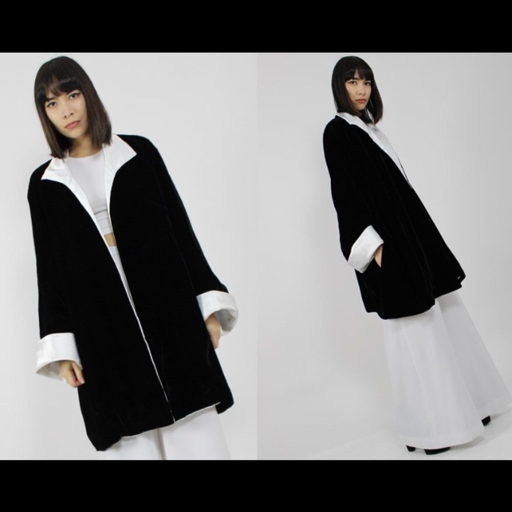 Vtg Avant Garde Kimono Jacket
